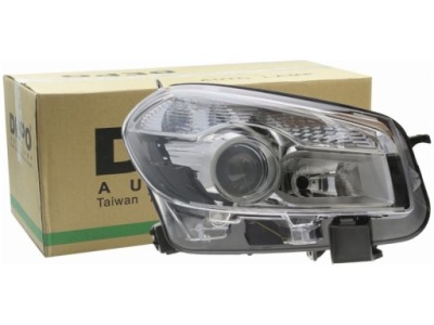 Лампа фара правий nissan qashqai i 06-13 фото №1