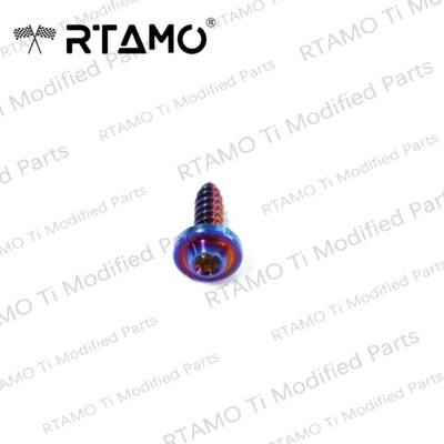 Titanium Self Tapping Screws M5x10/12/15/18/20/ 25/30/35mm Button He~20338