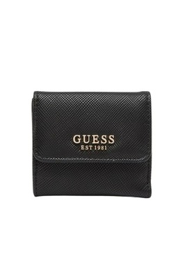 GUESS - Czarna mały portfel Laurel