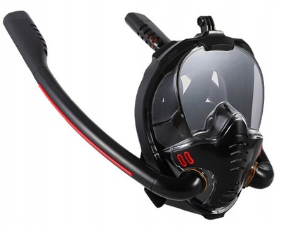 Maska do snorkelingu nurkowania pełnotwarzowa L/XL