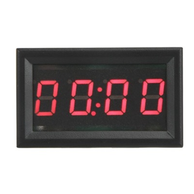 DIODO LUMINOSO LED ELEKTRONICZNY DIGITAL RELOJ AUTO  