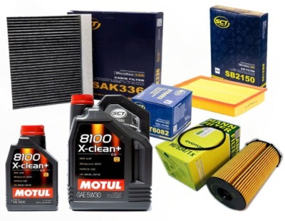 Набор фильтров land rover discovery iii 2.7td dpf фото №1