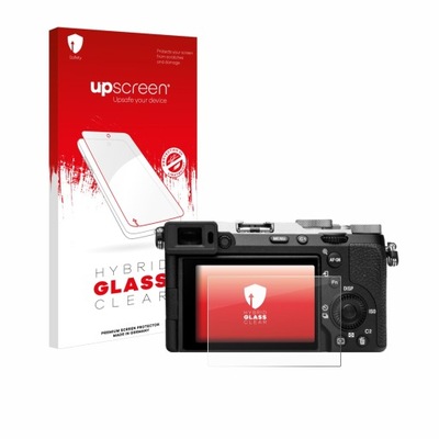 upscreen Szkło hybrydowe Clear Glass Screen Protector do Sony Alpha 7C II
