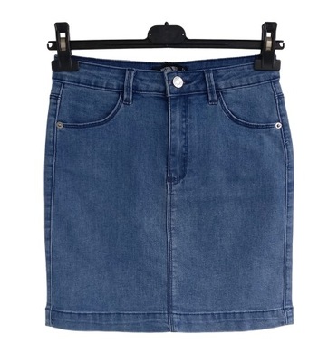 23T Missguided spódnica jeans mini 38 M
