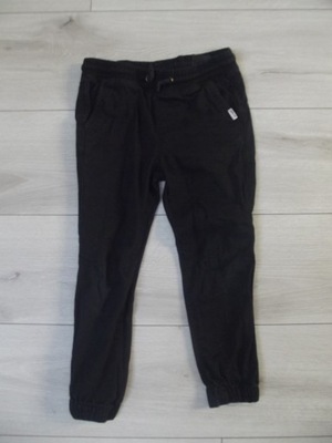 Czarne spodnie r 116 H&M