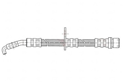 ПАТРУБОК ГАЛЬМІВНИЙ ELAST. TOYOTA RAV 4 I 2.0 06.94-