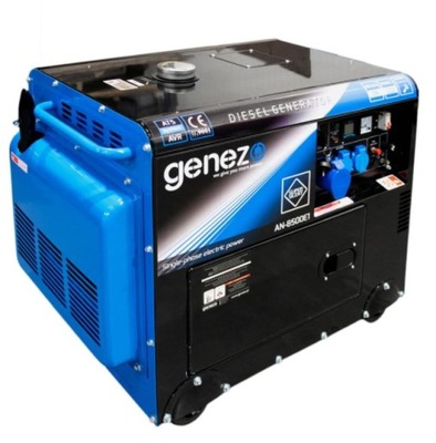Agregat prądotwórczy Genezo diesel 1-fazowy 7,5 KW