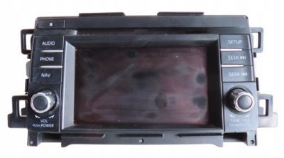 Радио mazda cx5 i ke 2012-2017 rok kr8566dv0a shkj01-eca11 фото №1