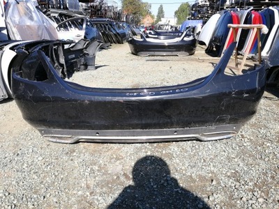 Mercedes w205 бампер задняя фото №1