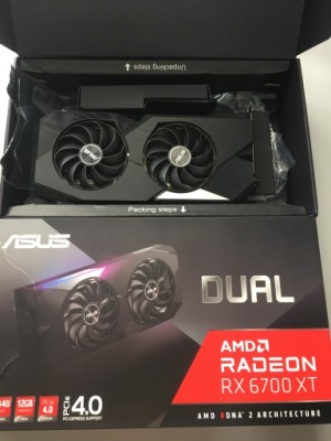 *KARTA GRAFICZNA ASUS AMD RADEON RX 6700XT DUAL*