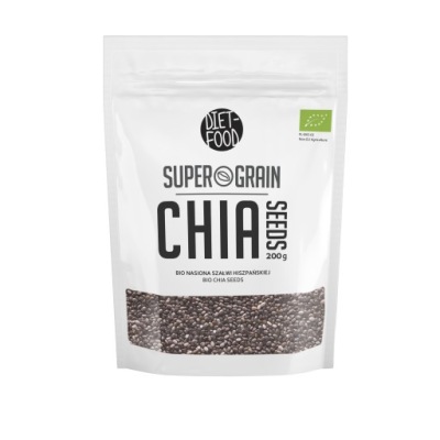 Bio Nasiona Chia 200 g DIET-FOOD