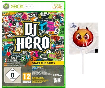 Gra DJ HERO XBOX 360