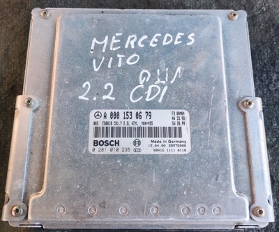 Mercedes vito w638 2.2 dci бортовой компьютер блок управления фото №1
