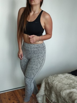 GYMSHARK sportowe legginsy Trening siłownia melanż