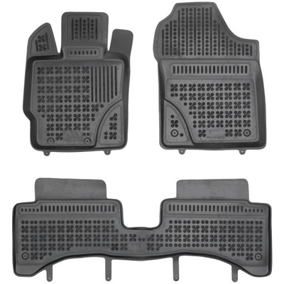 MATS RUBBER TOYOTA YARIS III 2014-2020 AFTER LIFTINGU, HYBRID  