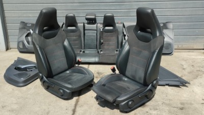 Сиденья заднее сиденье mercedes a klasa w177 lift amg кожа alcantara eu фото №1