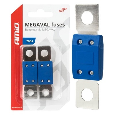 FUSIBLES AUTO MEGAVAL MTA MEGA VAL 200A 2 PIEZAS  