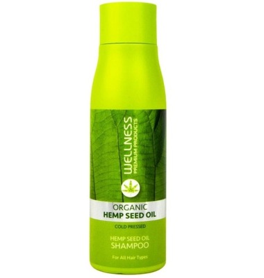 WELLNESS ZELENÁ ŠAMPON Z KONOPE 500ml + ZADARMO