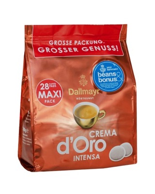 Pady DALLMAYR CREMA D'ORO INTENSA Pads SENSEO 28sz