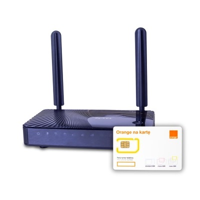 Domowy MODEM ROUTER 4G LTE Kartę SIM bez SIMLocka - Sklep, Opinie, Cena w  Allegro.pl