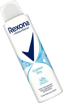 REXONA DEZODORANT DAMSKI 150 ml COTTON DRY