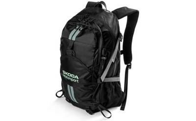 PLECAK SKODA MOTORSPORT NEGRO 26L ORIGINAL CON  