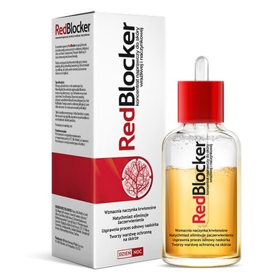 RedBlocker koncentrat naprawczy do skóry wrażliwej i naczynkowej - DATA -