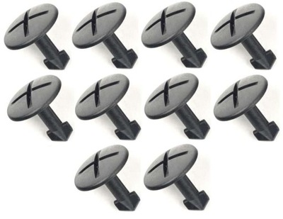 10x гвинт болт кліпса захист підкрилок seat exeo фото №1