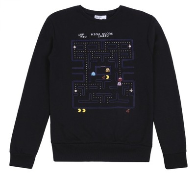 Czarna bluza Pac-Man M