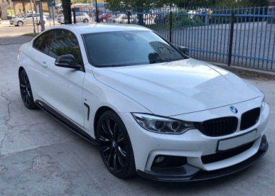 Bmw f32 f33 f36 performance накладки pod пороги nowos фото №1