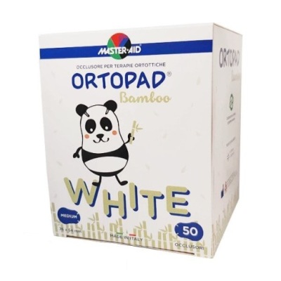 ORTOPAD WHITE białe MEDIUM opak. 50 Plastry na oko