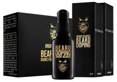 Angry Beards Zestaw porost brody Beardroids Doping
