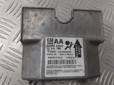 Модуль подушка безпеки opel zafira b 13241766 фото №1