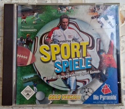 GRY PC CD-ROM SPORT SPIELE 19 gier klasyka DE