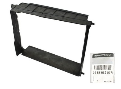 Захист радіатора logan sandero 12- оригінальний номер 215596207r фото №1