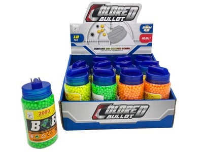 KULKI POCISKI NABOJE DO PISTOLETU NA KULKI BEZSZWOWE 2000szt