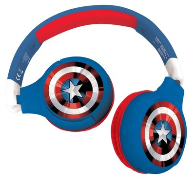 Avengers Marvel słuchawki Bluetooth składane