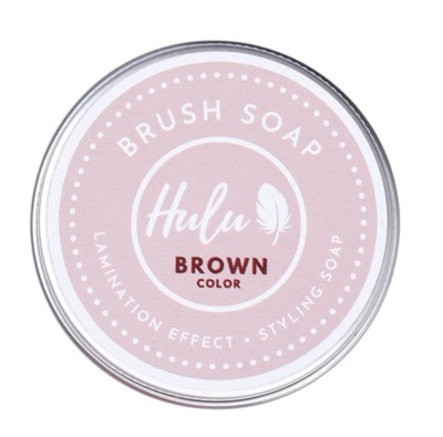 Hulu Brow Soap Stylingové mydlo na obočie Brown 30 ml HNEDÁ