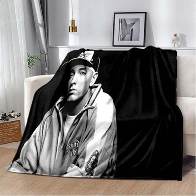 KOC Hip-hopowy raper Eminem 3D drukowany na łóźko piknikowy chłodzący Sofa