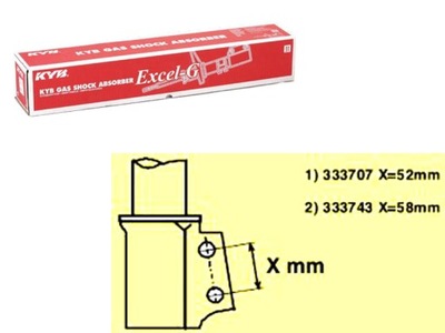 Kyb амортизатор renault symbol i 1.4 16v lb0/1/2_ фото №1