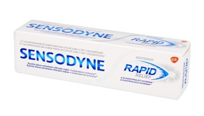 Sensodyne Pasta do zębów Whitening Rapid Relief 7