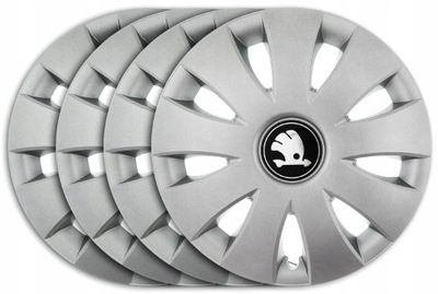 TAPACUBOS 15'' SKODA - OCTAVIA ROOMSTER RAPID AUS  