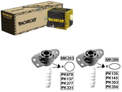 Втулка рычага monroe 1k0513425d 1t0511359 фото №1