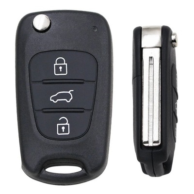 ECUSELLS 3B FOLDING FLIP REMOTE CAR KEY SHELL CASE HOUSING FOR KIA K~54969