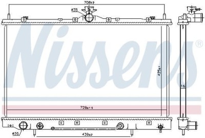 RADUADOR MITSUBISHI GRANDIS NA0 04-  