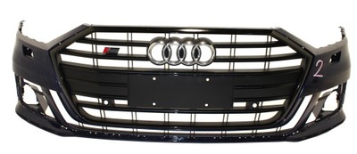 Audi s8 d5 бампер перед решітка радіатора фото №1