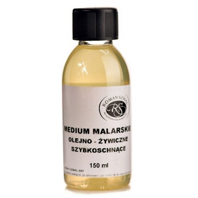 MEDIUM MALARSKIE OLEJNO - ŻYWICZNE SZYBKOSCHNĄCE ROMAN SZMAL 150 ML