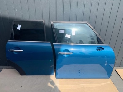 Дверь правая сторона перед задняя mini cooper f55 c2m island blue металлик фото №1