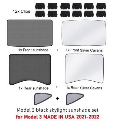 PARA TESLA MODELO 3 Y 2019-2021 2022 LENTES PRZECI  