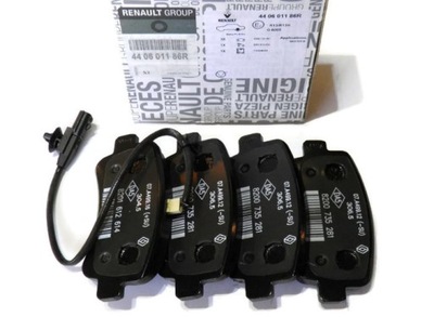 Гальмівні колодки гальмівні renault master iii movano задня оригінальний номер фото №1